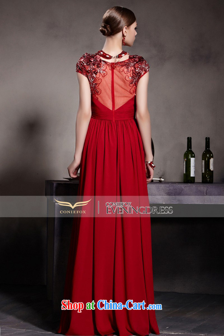 Creative Fox Evening Dress new noble bows dress red package shoulder graphics thin dress bridal wedding dress welcome kit cultivating long skirt 81,939 picture color XXL pictures, price, brand platters! Elections are good character, the national distribution, so why buy now enjoy more preferential! Health