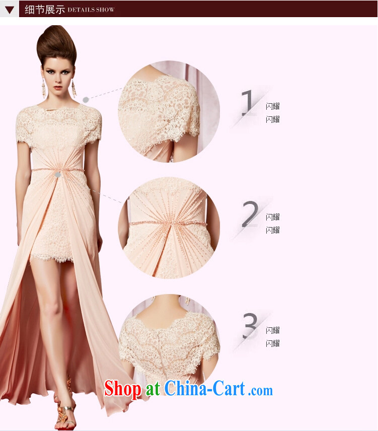 Creative Fox dress pink lace package shoulder bridal gown wedding evening dress uniform toast welcoming service and elegant sweet long dresses 30,262 picture color XXL pictures, price, brand platters! Elections are good character, the national distribution, so why buy now enjoy more preferential! Health