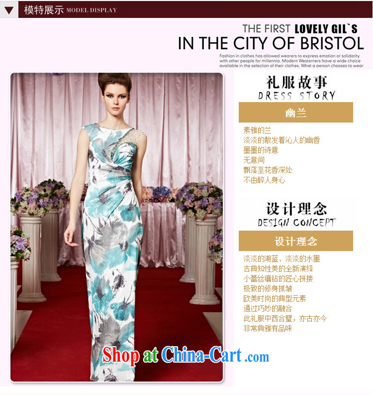 Creative Fox Evening Dress new banquet dress hand-painted flowers fall dress cultivating ethnic wind dress long skirt the Show dress skirt 30,298 picture color XXL pictures, price, brand platters! Elections are good character, the national distribution, so why buy now enjoy more preferential! Health