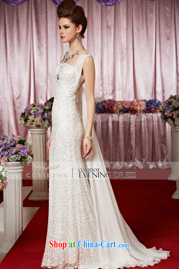 Creative Fox Evening Dress white wedding dresses and stylish fall dress and bridesmaid dress Red Carpet dress the dress long skirt 30,322 picture color XXL pictures, price, brand platters! Elections are good character, the national distribution, so why buy now enjoy more preferential! Health