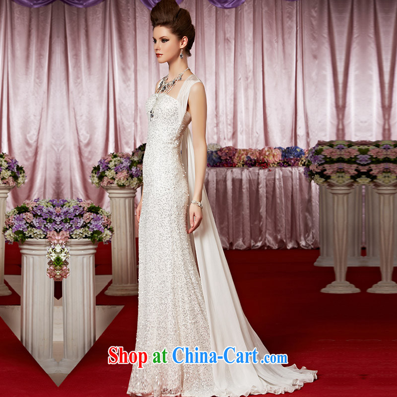 Creative Fox Evening Dress white wedding dresses and stylish fall dress and bridesmaid dress Red Carpet dress the dress long skirt 30,322 picture color XXL, creative Fox (coniefox), online shopping