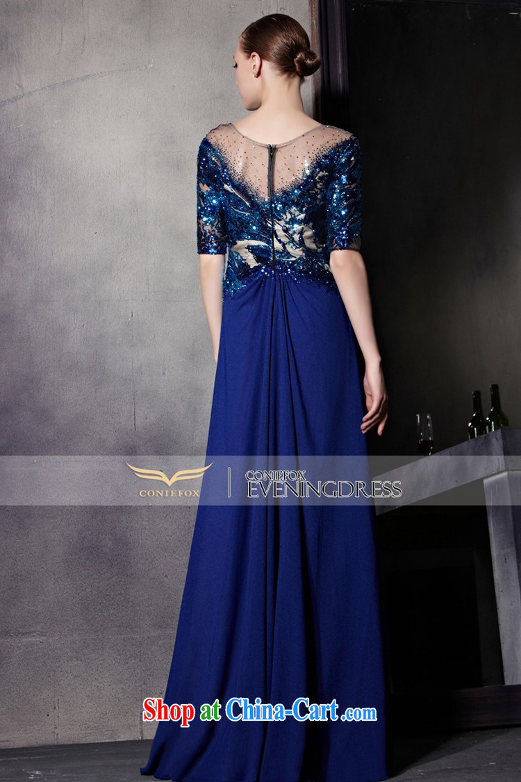 Creative Fox Evening Dress blue dress fashion, fall to dress the Show dress evening dress toast serving long red carpet dress 81,895 picture color M pictures, price, brand platters! Elections are good character, the national distribution, so why buy now enjoy more preferential! Health