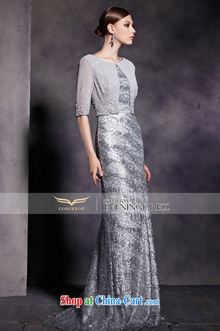 Creative Fox Evening Dress New Year dress chair luxury shawl, banquet dress silver tail show dress evening dress long, 81,880 picture color XL pictures, price, brand platters! Elections are good character, the national distribution, so why buy now enjoy more preferential! Health
