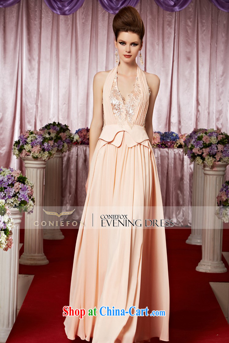 Creative Fox Evening Dress new banquet dress Deep V mount also sexy wedding dresses exhibition dress pink bridal wedding dress welcome serving 30,369 picture color XXL pictures, price, brand platters! Elections are good character, the national distribution, so why buy now enjoy more preferential! Health