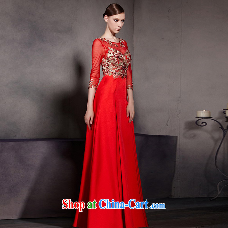 Creative Fox Evening Dress New Red wedding dresses bows stylish 7 cuff bridal dresses bridesmaid long fall dress skirt Welcome Kit 81,868 pictures color XXL, creative Fox (coniefox), online shopping