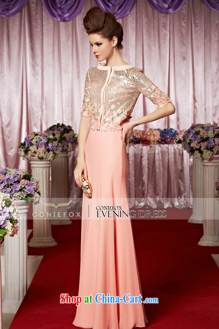 Creative Fox dress banquet Evening Dress bridesmaid wedding service hospitality service pink, fall wedding dress long, the evening dress long skirt 30,386 picture color XL pictures, price, brand platters! Elections are good character, the national distribution, so why buy now enjoy more preferential! Health