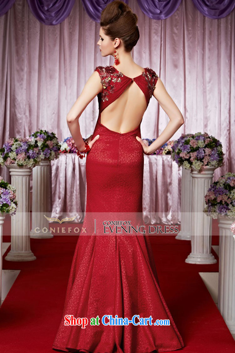 Creative Fox Evening Dress red-waist crowsfoot bridal dresses wedding dresses bows beauty evening dress long skirt long fall dress hospitality service 30,388 pictures color XXL pictures, price, brand platters! Elections are good character, the national distribution, so why buy now enjoy more preferential! Health