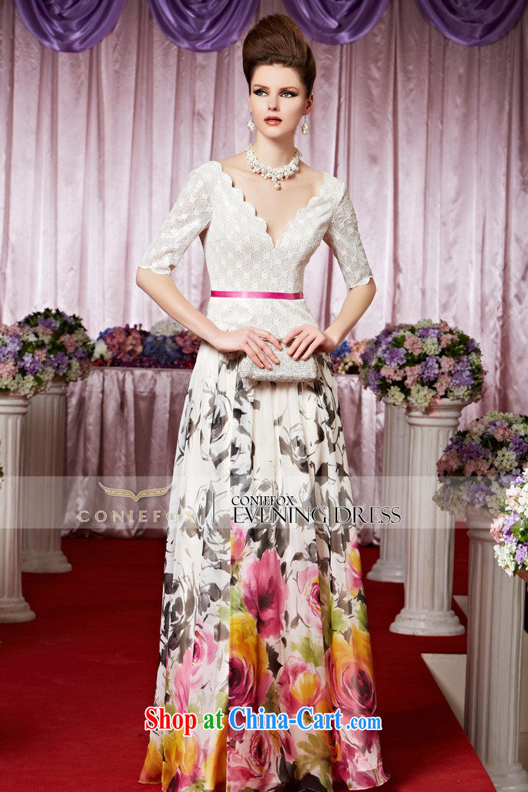 Creative Fox Evening Dress new, colorful floral skirt swing dress lace fall dress dress bridal gown service performed under 30,389 dresses picture color S pictures, price, brand platters! Elections are good character, the national distribution, so why buy now enjoy more preferential! Health