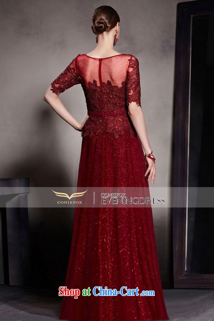 Creative Fox Evening Dress new wine red long fall dress long skirt banquet dress high waist graphics thin bridal wedding dress toast serving 30,521 picture color L pictures, price, brand platters! Elections are good character, the national distribution, so why buy now enjoy more preferential! Health