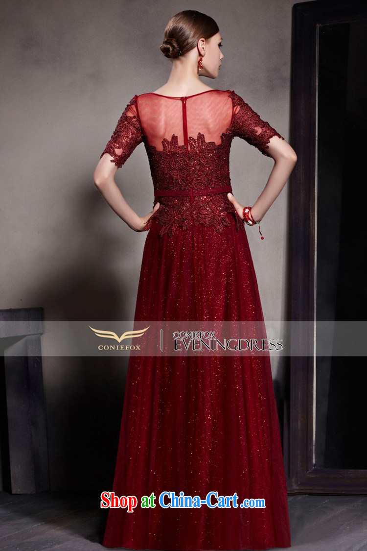 Creative Fox Evening Dress new wine red long fall dress long skirt banquet dress high waist graphics thin bridal wedding dress toast serving 30,521 picture color L pictures, price, brand platters! Elections are good character, the national distribution, so why buy now enjoy more preferential! Health