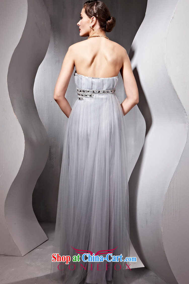 Creative Fox Evening Dress bridal wedding dress toast wiped his chest long banquet dress long skirt stylish nails Pearl bridesmaid presided over his wedding dresses winter 56,832 light gray XXL pictures, price, brand platters! Elections are good character, the national distribution, so why buy now enjoy more preferential! Health