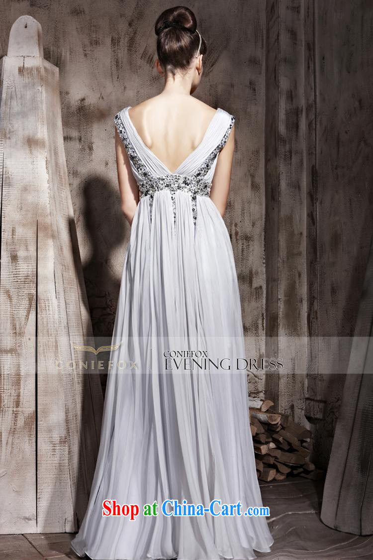 Creative Fox Tuxedo gray shoulders light drill long dress red carpet with stars dress up show dress evening dress uniform toast welcoming dress 81,039 gray XXL pictures, price, brand platters! Elections are good character, the national distribution, so why buy now enjoy more preferential! Health