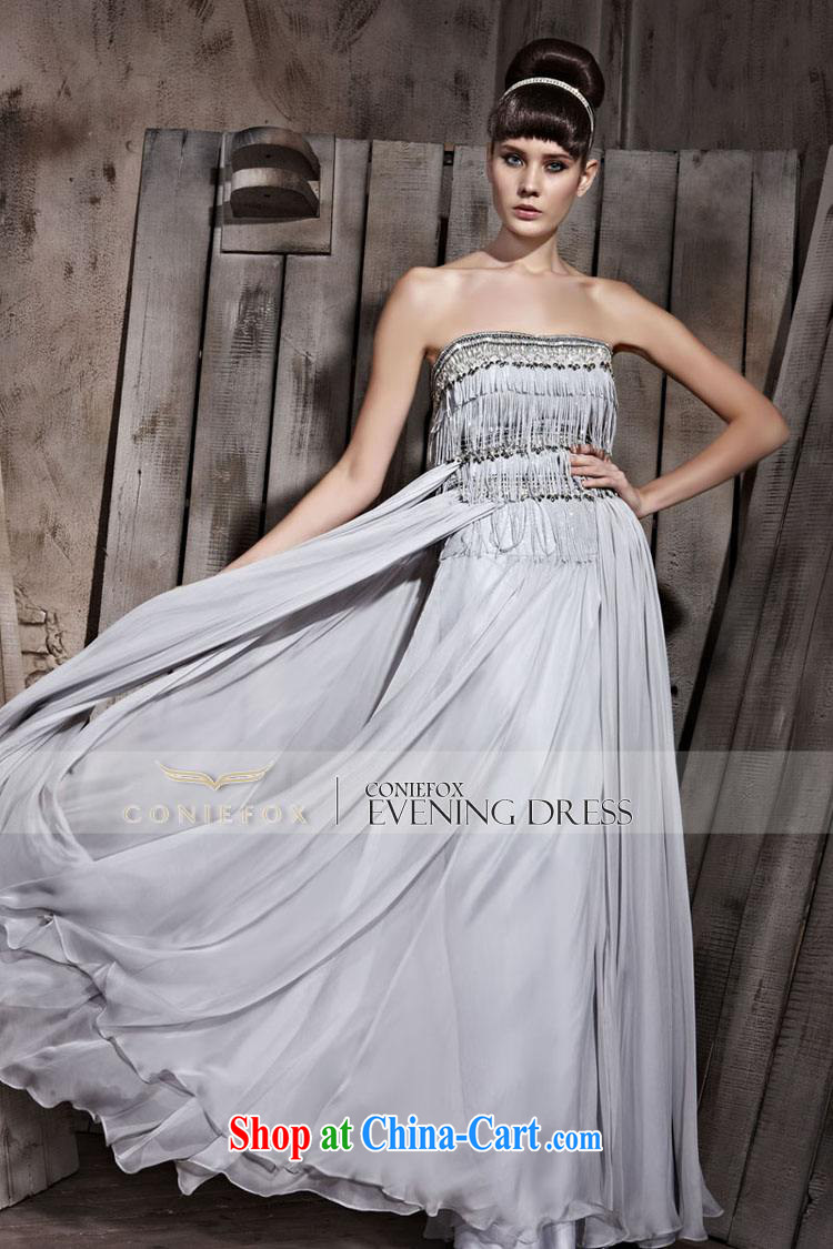 Creative Fox Evening Dress gray bare chest-su dress dresses courtesy car show dress photo building model photography dress the dress uniforms 81,052 gray XXL pictures, price, brand platters! Elections are good character, the national distribution, so why buy now enjoy more preferential! Health