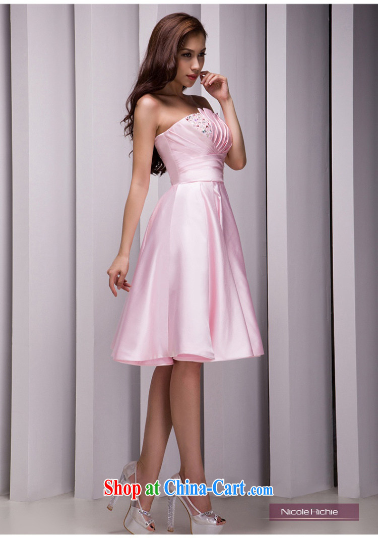Kidman, 2015 new Winter Fashion short dresses, Korean pink bridesmaid mission Small dress sister dress bridesmaid annual service evening service hosted performances pink Advanced Customization 15 Day Shipping pictures, price, brand platters! Elections are good character, the national distribution, so why buy now enjoy more preferential! Health