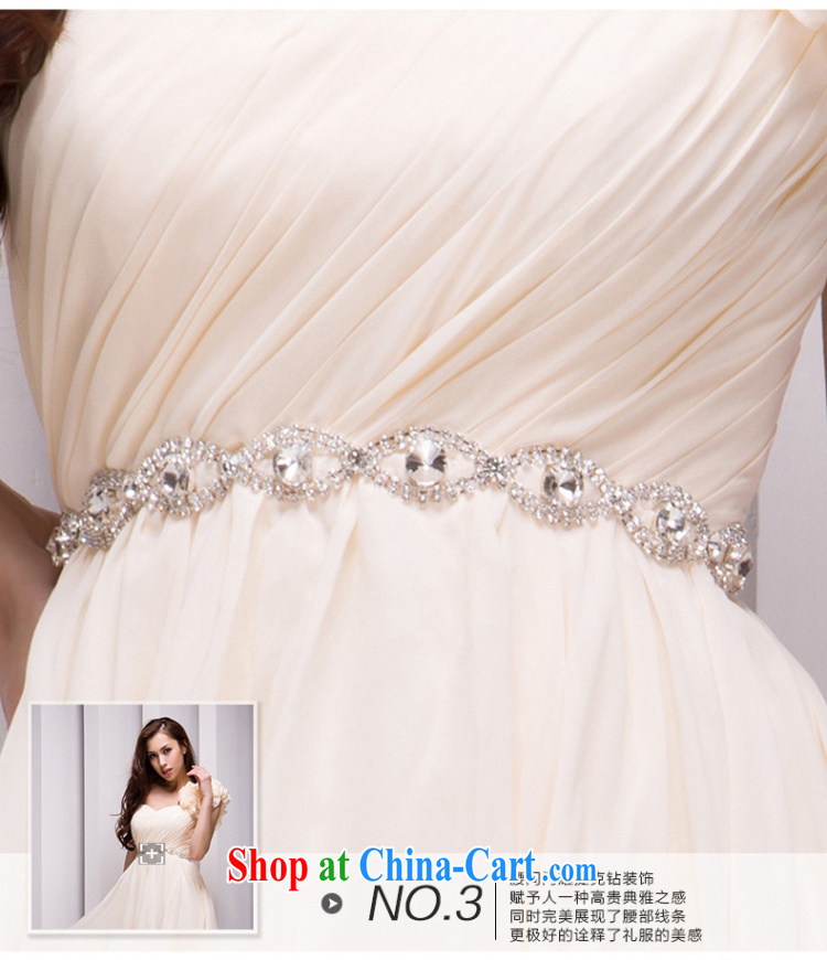 Kidman, summer 2015 new Korean single shoulder small dress champagne color short dress bridesmaid dress dress bridesmaid service mission Small dress evening dress the annual serving champagne color advanced customization 15 Day Shipping pictures, price, brand platters! Elections are good character, the national distribution, so why buy now enjoy more preferential! Health