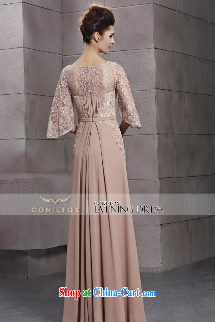 Creative Fox Evening Dress 2015 new stylish large cuff banquet dress lace dress appearances dress bridesmaid dresses welcome 30,103 champagne color L pictures, price, brand platters! Elections are good character, the national distribution, so why buy now enjoy more preferential! Health