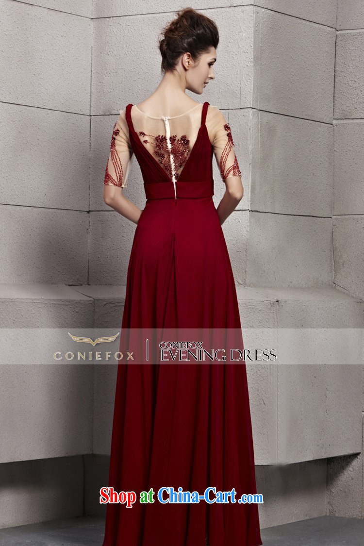 Creative Fox Evening Dress new elegant straps, double-shoulder dress cuff in graphics thin dress red bridal wedding dress evening dress toast serving 30,119 picture color XXL pictures, price, brand platters! Elections are good character, the national distribution, so why buy now enjoy more preferential! Health