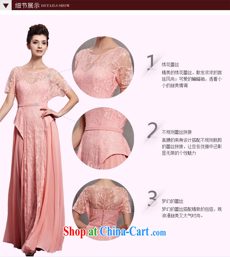 Creative Fox dress pink lace graphics thin evening dress bridal wedding dress evening dress uniform toast long bridesmaid dress the dress skirt 30,151 picture color L pictures, price, brand platters! Elections are good character, the national distribution, so why buy now enjoy more preferential! Health