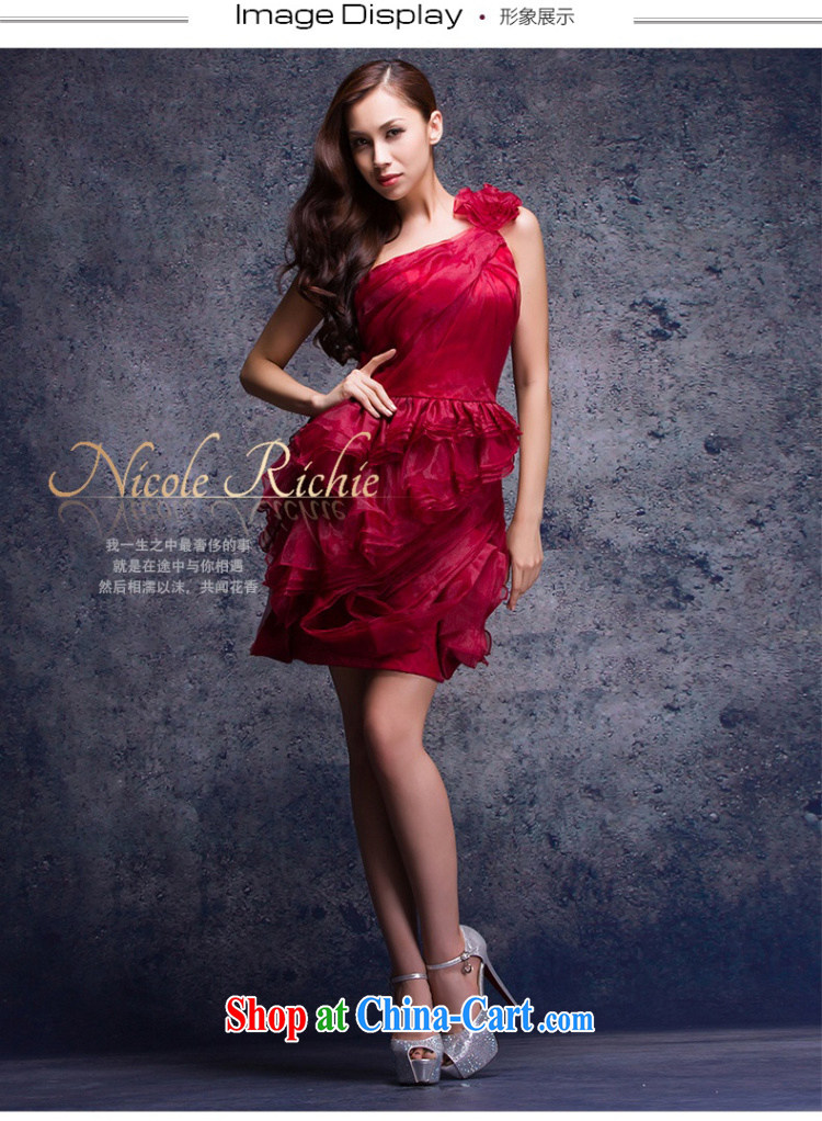 Kidman, summer 2015 new stylish bridesmaid mission Small dress bride wedding toast serving sister skirt short red XL (hand-making) pictures, price, brand platters! Elections are good character, the national distribution, so why buy now enjoy more preferential! Health