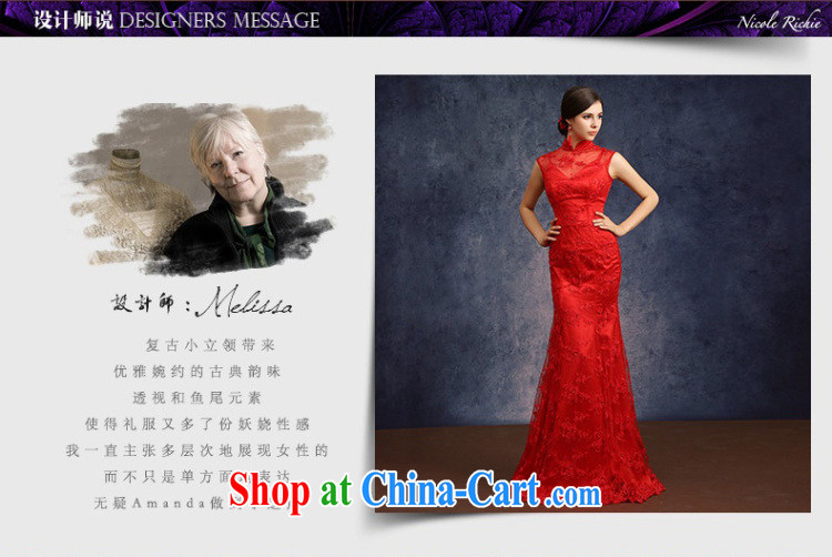 Kidman, marriages bows new, summer 2015 fashion sweet red long Chinese, qipao for cultivating graphics thin red Advanced Customization 15 Day Shipping pictures, price, brand platters! Elections are good character, the national distribution, so why buy now enjoy more preferential! Health