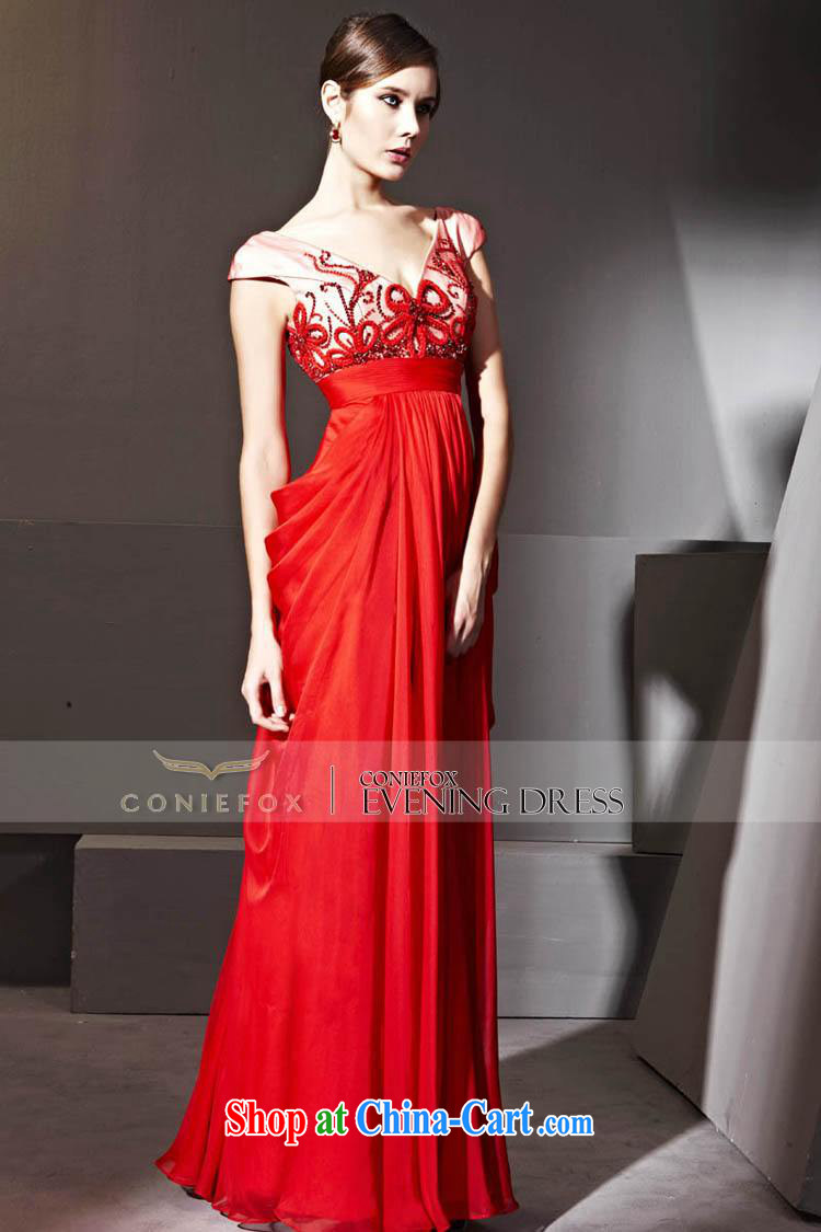 Creative Fox dress red wedding dress bridal toast serving festive evening dress sexy Deep V banquet dress presided over 81,135 dresses red XXL pictures, price, brand platters! Elections are good character, the national distribution, so why buy now enjoy more preferential! Health