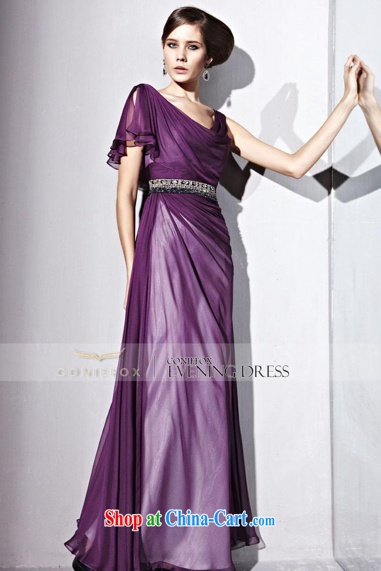 Creative Fox Evening Dress purple elegant long banquet dress Star Big Evening Dress dress long skirt Red Carpet dress appearances 81,153 dresses purple M pictures, price, brand platters! Elections are good character, the national distribution, so why buy now enjoy more preferential! Health