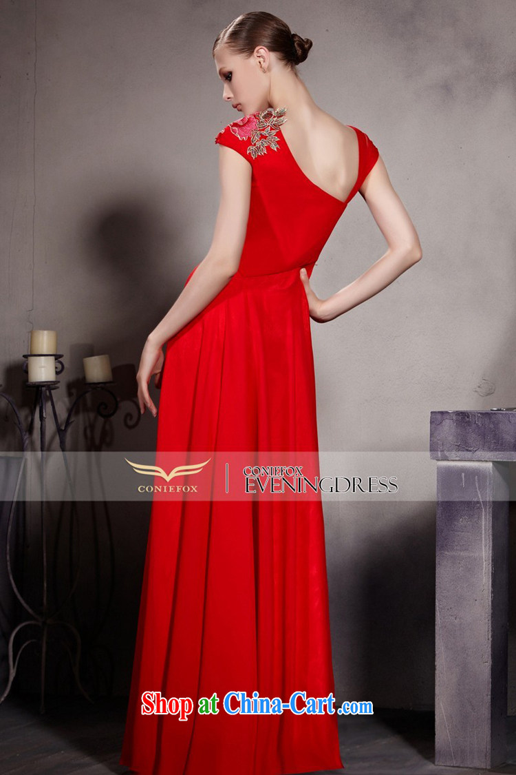 Creative Fox Evening Dress bridal wedding dress evening dress uniform toasting Red classic cheongsam dress elegant and noble hospitality dress long skirt 30,603 picture color XXL pictures, price, brand platters! Elections are good character, the national distribution, so why buy now enjoy more preferential! Health