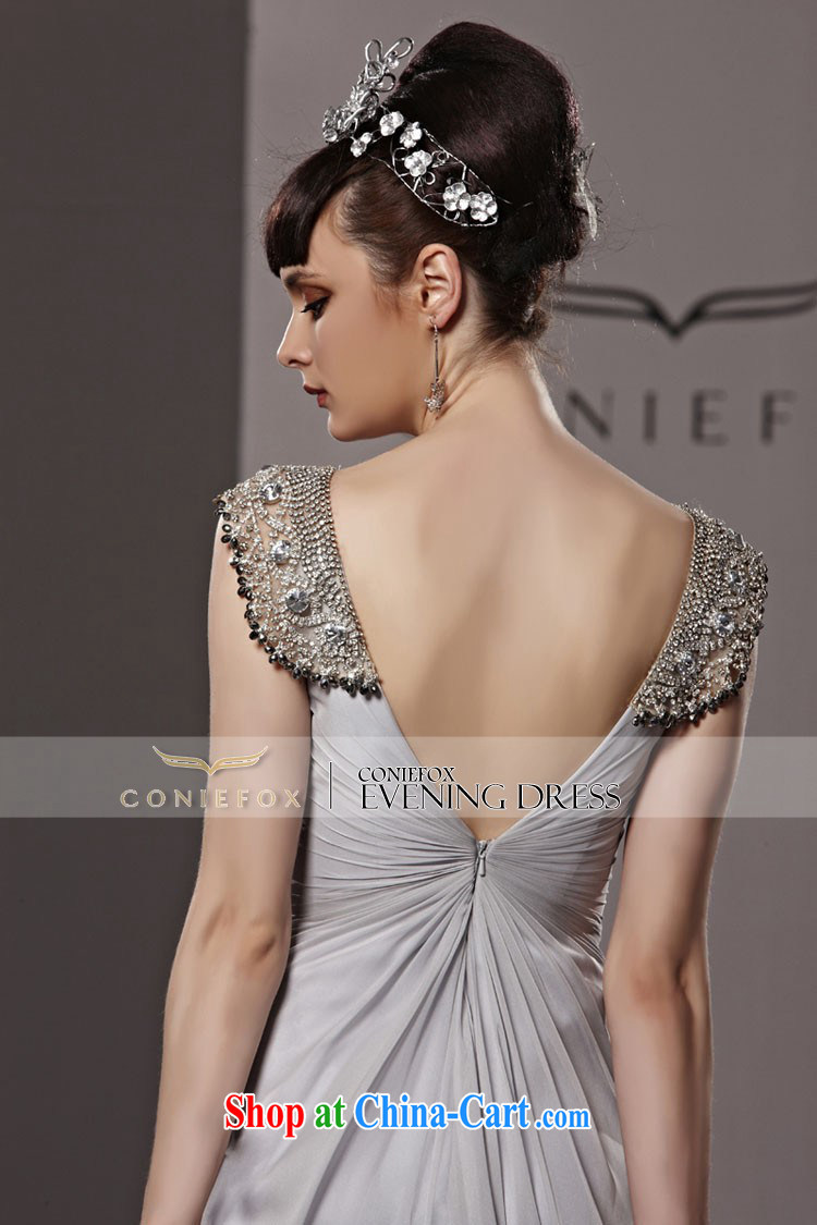 Creative Fox dress upscale luxury parquet drill banquet dress high waist long, deep V dress wedding toast service annual meeting presided over 81,112 dresses picture color S pictures, price, brand platters! Elections are good character, the national distribution, so why buy now enjoy more preferential! Health