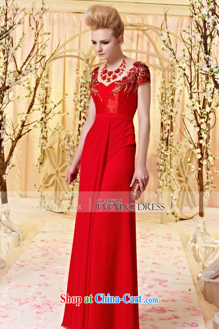 Creative Fox dress and elegant package shoulder embroidered dress skirt video thin Evening Dress bows. Elegant and classy red bridal wedding dress long, 30,320 picture color S pictures, price, brand platters! Elections are good character, the national distribution, so why buy now enjoy more preferential! Health