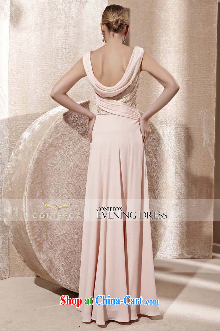 Creative Fox Evening Dress elegant and noble wood drill banquet dress long bridesmaid dress evening dress uniform toast fall to the dress long skirt 81,261 picture color L pictures, price, brand platters! Elections are good character, the national distribution, so why buy now enjoy more preferential! Health