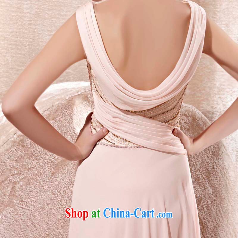 Creative Fox Evening Dress elegant and noble wood drill banquet dress long bridesmaid dress evening dress uniform toast fall to the dress long skirt 81,261 picture color L, creative Fox (coniefox), online shopping