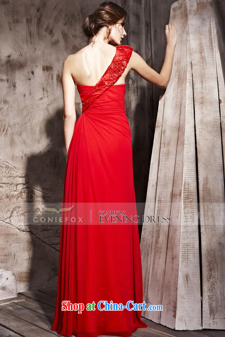 Creative Fox dress red bridal gown sexy elegant long ramp shoulder banquet dress wedding evening dress uniform toast presided over 81,165 dresses red XXL pictures, price, brand platters! Elections are good character, the national distribution, so why buy now enjoy more preferential! Health