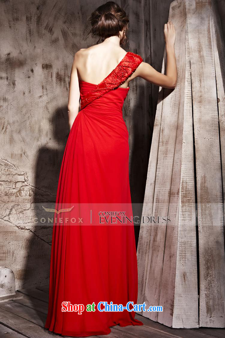 Creative Fox dress red bridal gown sexy elegant long ramp shoulder banquet dress wedding evening dress uniform toast presided over 81,165 dresses red XXL pictures, price, brand platters! Elections are good character, the national distribution, so why buy now enjoy more preferential! Health