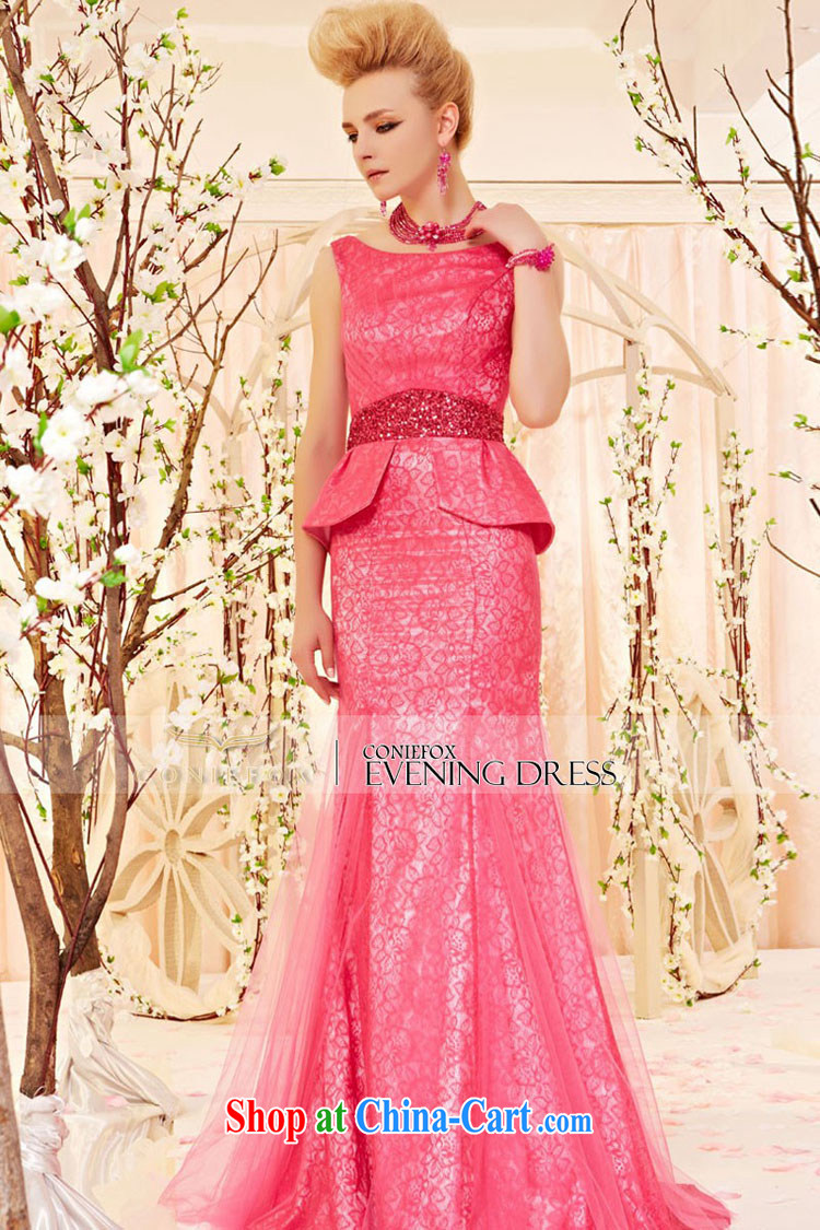 Creative Fox Evening Dress stylish european flouncing long evening dress water red bridal wedding dresses dresses the stage service 30,500 picture color XXL pictures, price, brand platters! Elections are good character, the national distribution, so why buy now enjoy more preferential! Health