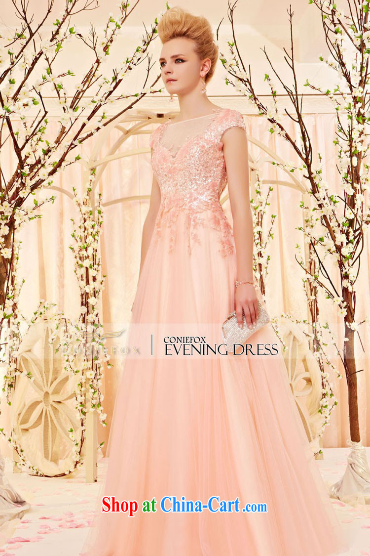 Creative Fox dress upscale lace banquet dress beauty bridesmaid dress pink long bridal wedding dresses wedding dresses 30,501 picture color L pictures, price, brand platters! Elections are good character, the national distribution, so why buy now enjoy more preferential! Health