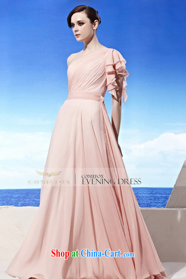 Creative Fox dress pink single shoulder graphics thin dress elegant long evening dress toast serving the annual dress style ladies dress 56,916 pink XL pictures, price, brand platters! Elections are good character, the national distribution, so why buy now enjoy more preferential! Health