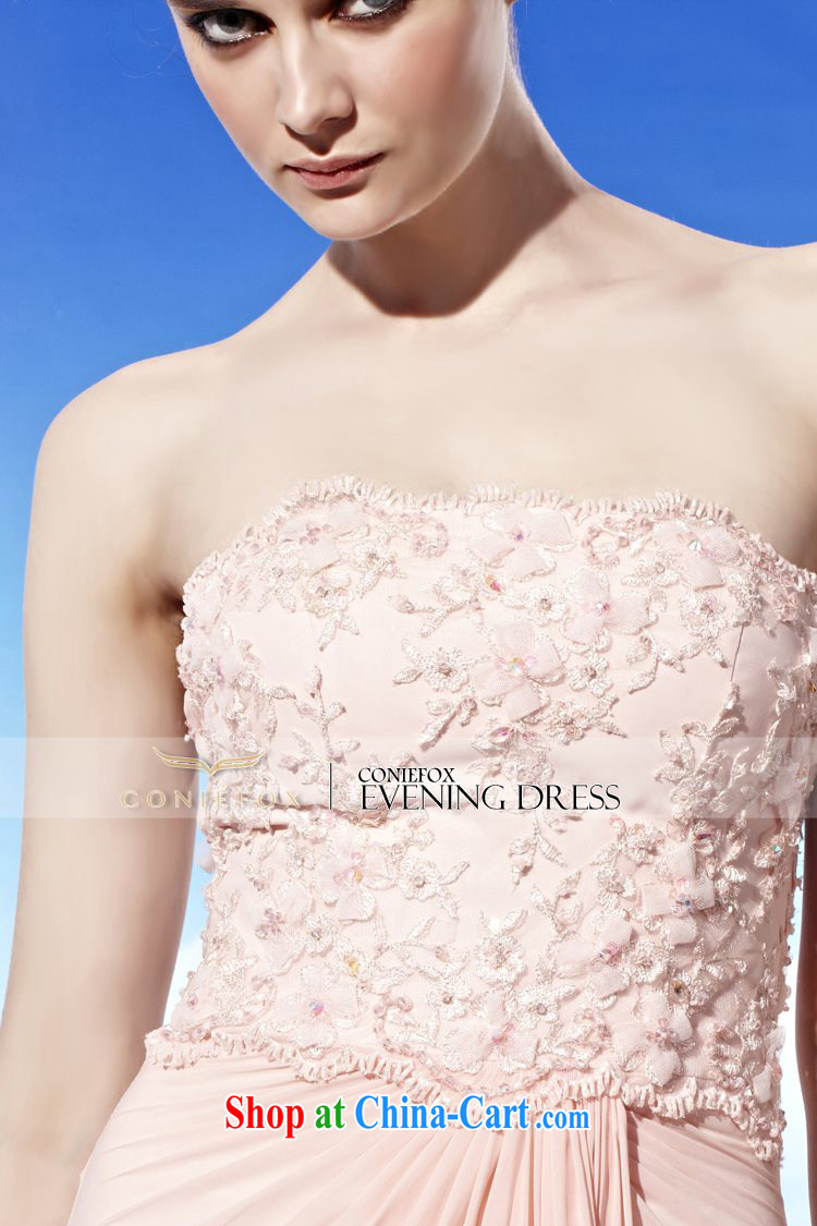 Creative Fox dress Pink Lady long wiped chest wedding dress banquet bridal toast clothing evening dresses hospitality service presided over 56,918 dresses pink XXL pictures, price, brand platters! Elections are good character, the national distribution, so why buy now enjoy more preferential! Health
