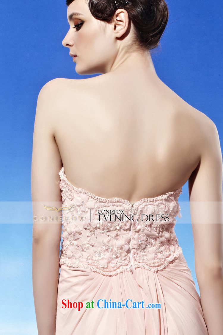Creative Fox dress Pink Lady long wiped chest wedding dress banquet bridal toast clothing evening dresses hospitality service presided over 56,918 dresses pink XXL pictures, price, brand platters! Elections are good character, the national distribution, so why buy now enjoy more preferential! Health