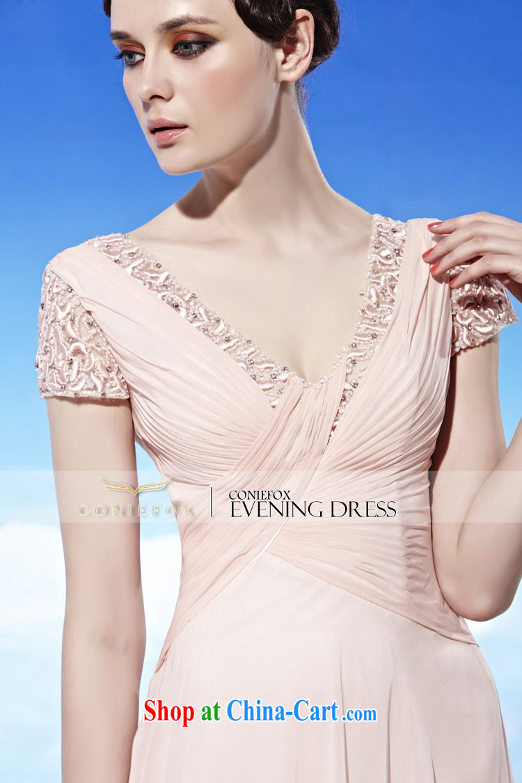 Creative Fox dress chaired annual banquet dress long sexy V collar dress bridal wedding dress beauty bridesmaid dress dress 56,919 pink S pictures, price, brand platters! Elections are good character, the national distribution, so why buy now enjoy more preferential! Health