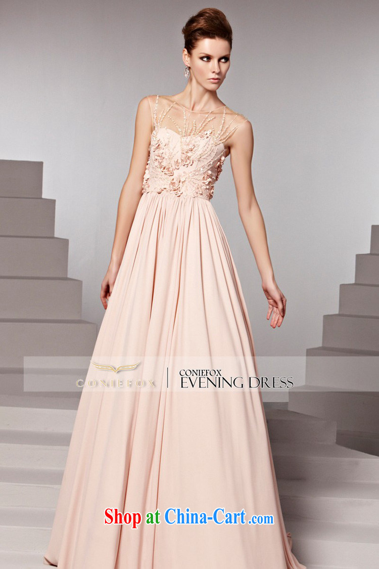 Creative Fox Evening Dress new flowers bridal wedding dress pink towel chest dress elegant long bridesmaid dress fall dress 81,381 picture color XXL pictures, price, brand platters! Elections are good character, the national distribution, so why buy now enjoy more preferential! Health