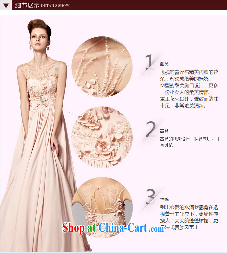 Creative Fox Evening Dress new flowers bridal wedding dress pink towel chest dress elegant long bridesmaid dress fall dress 81,381 picture color XXL pictures, price, brand platters! Elections are good character, the national distribution, so why buy now enjoy more preferential! Health
