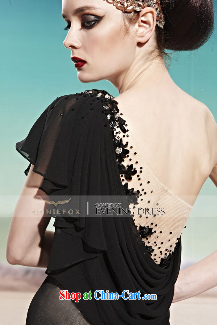 Creative Fox evening dress, shoulder-length dress, European-standard black bare chest Evening Dress evening dress with shoulder with dress banquet toast serving 56,930 black XXL pictures, price, brand platters! Elections are good character, the national distribution, so why buy now enjoy more preferential! Health