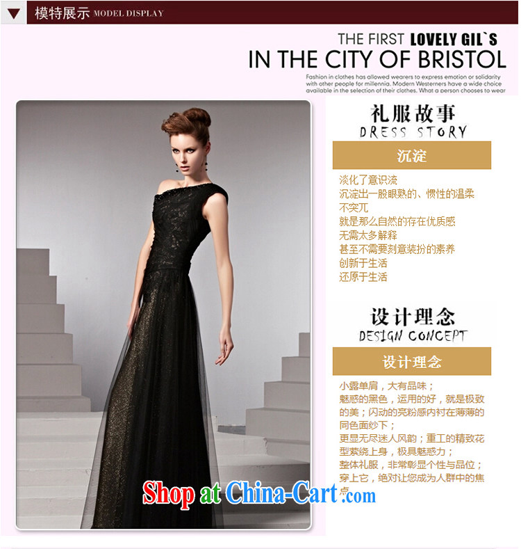 Creative Fox Tuxedo Black sexy banquet the shoulder Evening Dress Evening Dress long serving toast fall beauty to dress the annual 81,393 dresses picture color XXL pictures, price, brand platters! Elections are good character, the national distribution, so why buy now enjoy more preferential! Health