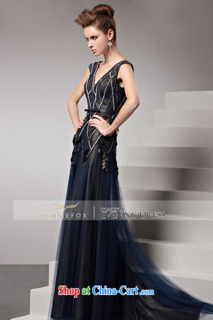 Creative Fox Evening Dress new blue dress Deep V fall dresses dresses dresses show high quality parquet drill banquet dress 81,508 picture color XXL pictures, price, brand platters! Elections are good character, the national distribution, so why buy now enjoy more preferential! Health