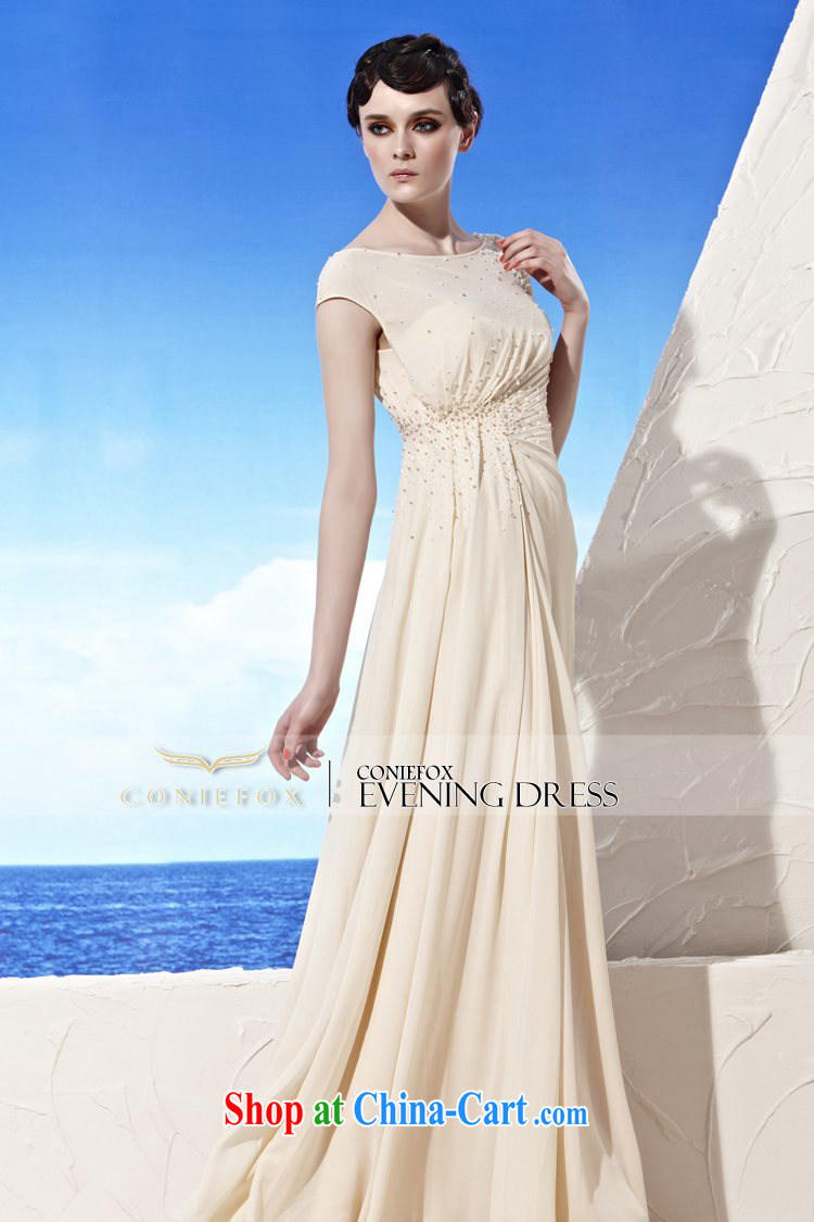Creative Fox Evening Dress new champagne color elegant banquet Evening Dress dress video slim, dress up show welcome dress bridesmaid dress 56,950 picture color XXL pictures, price, brand platters! Elections are good character, the national distribution, so why buy now enjoy more preferential! Health