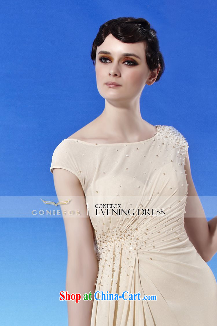 Creative Fox Evening Dress new champagne color elegant banquet Evening Dress dress video slim, dress up show welcome dress bridesmaid dress 56,950 picture color XXL pictures, price, brand platters! Elections are good character, the national distribution, so why buy now enjoy more preferential! Health