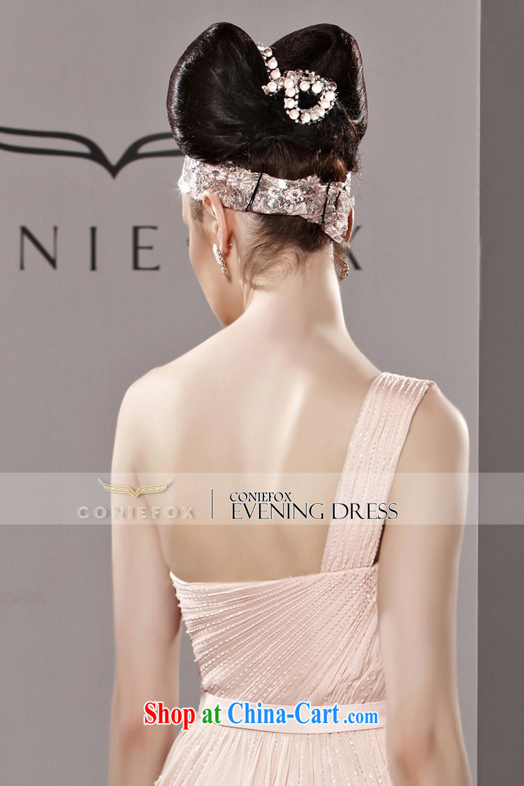 Creative Fox dress sense of the shoulder pink bridal wedding dress fashion long dress banquet evening dress uniform toast moderator dress 81,308 picture color XXL pictures, price, brand platters! Elections are good character, the national distribution, so why buy now enjoy more preferential! Health