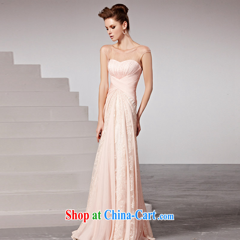 Creative Fox Evening Dress new wedding dress Mary Magdalene beauty chest dress uniform toasting bride bridesmaid dress banquet presided over 81,518 dresses picture color XL, creative Fox (coniefox), online shopping