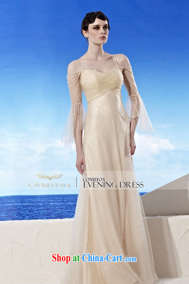 Creative Fox Evening Dress elegant long straps fall to suit new toast Service Bridal banquet Evening Dress dresses moderator dress 56,955 picture color XXL pictures, price, brand platters! Elections are good character, the national distribution, so why buy now enjoy more preferential! Health