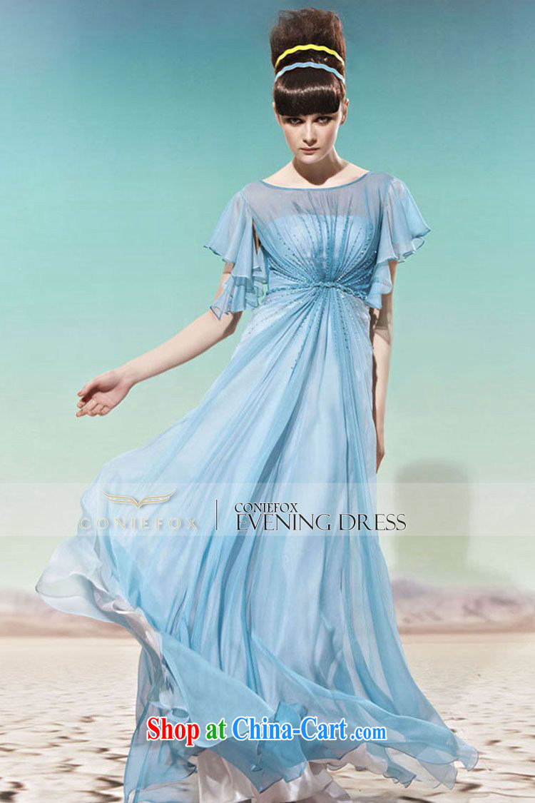 Creative Fox Evening Dress 2015 new elegance, long blue banquet dress Evening Dress dress the annual dress 56,963 blue XL pictures, price, brand platters! Elections are good character, the national distribution, so why buy now enjoy more preferential! Health